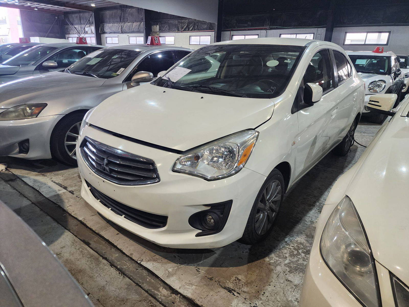 2018 MITSUBISHI MIRAGE — 151027 Miles — Lot 08302 — Al Quoz - Marhaba Auctions Used Cars - Image 3