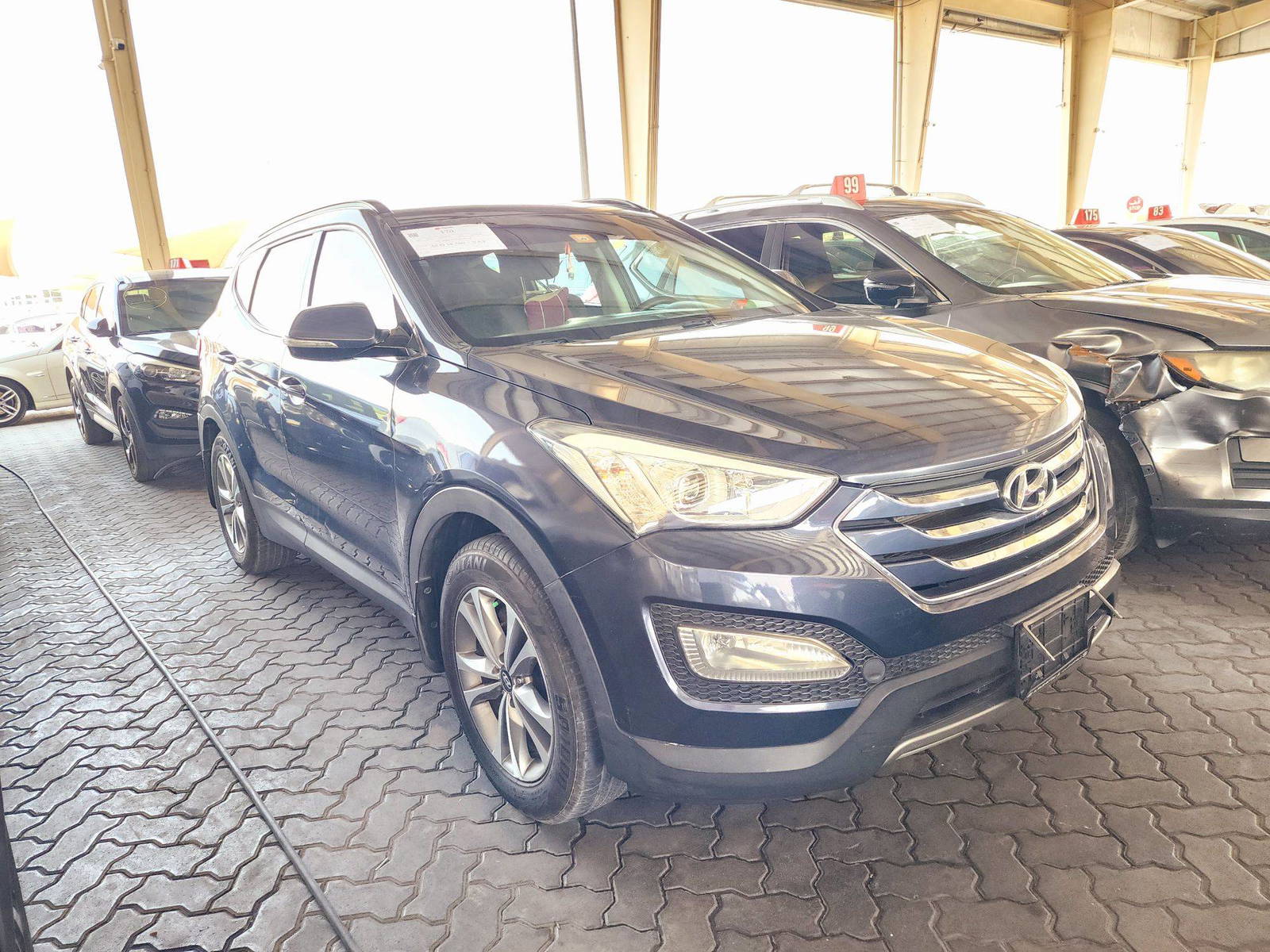 2016 HYUNDAI SANTA FE — 238173 KM — Lot U495180 — Main - Marhaba Auctions Used Cars - Image 4