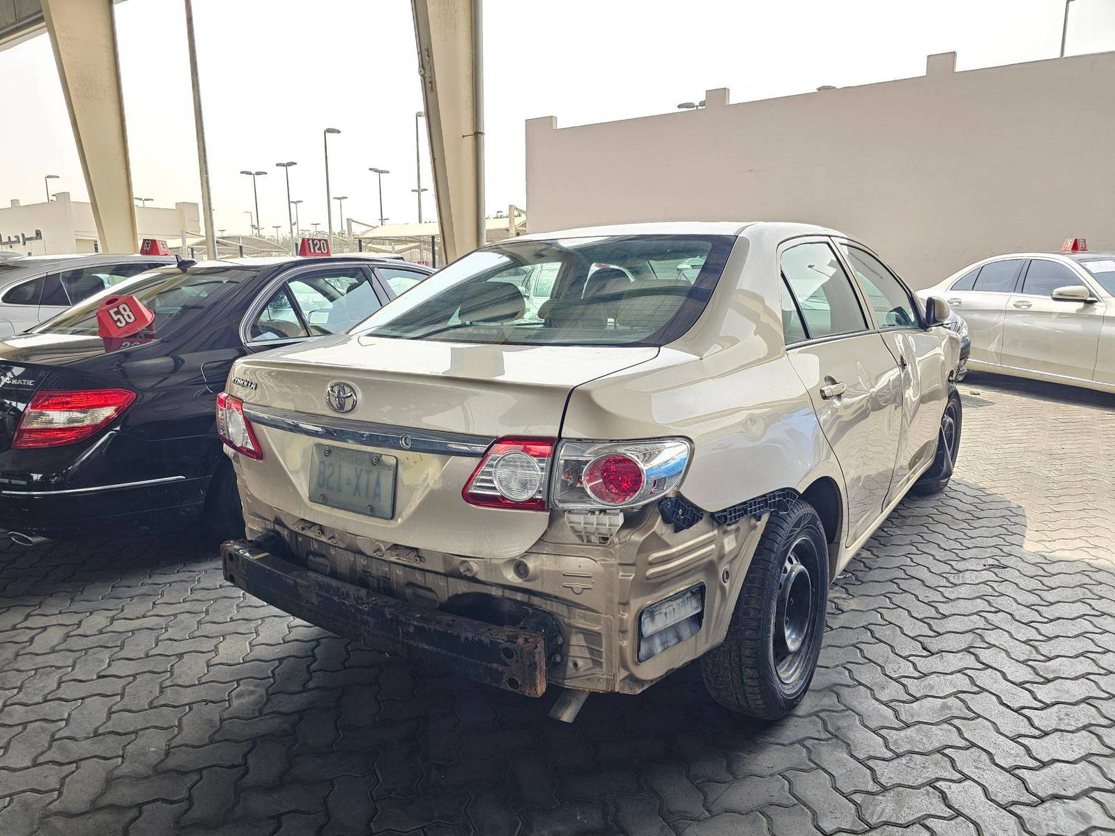 2011 TOYOTA COROLLA — 132051 KM — Lot 558512 — Souq - Marhaba Auctions Used Cars - Image 3