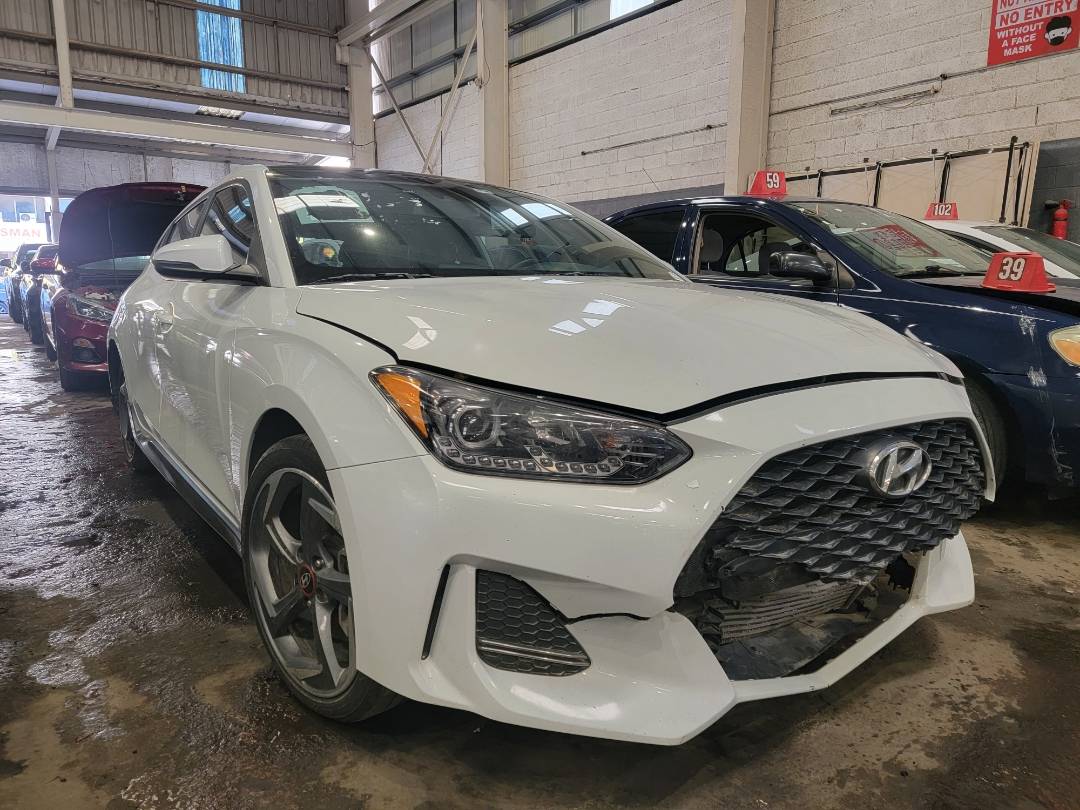 2019 HYUNDAI VELOSTER — 128584 Miles — Lot 009322 — Main - Marhaba Auctions Used Cars - Image 3