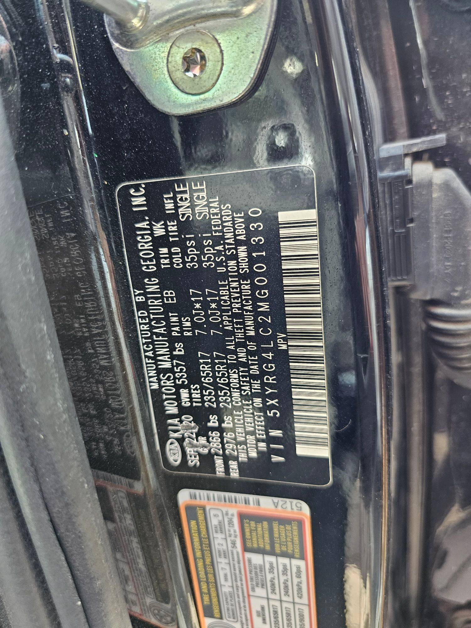 KIA SORENTO 2021 - Marhaba Auction Used Cars - Image 9