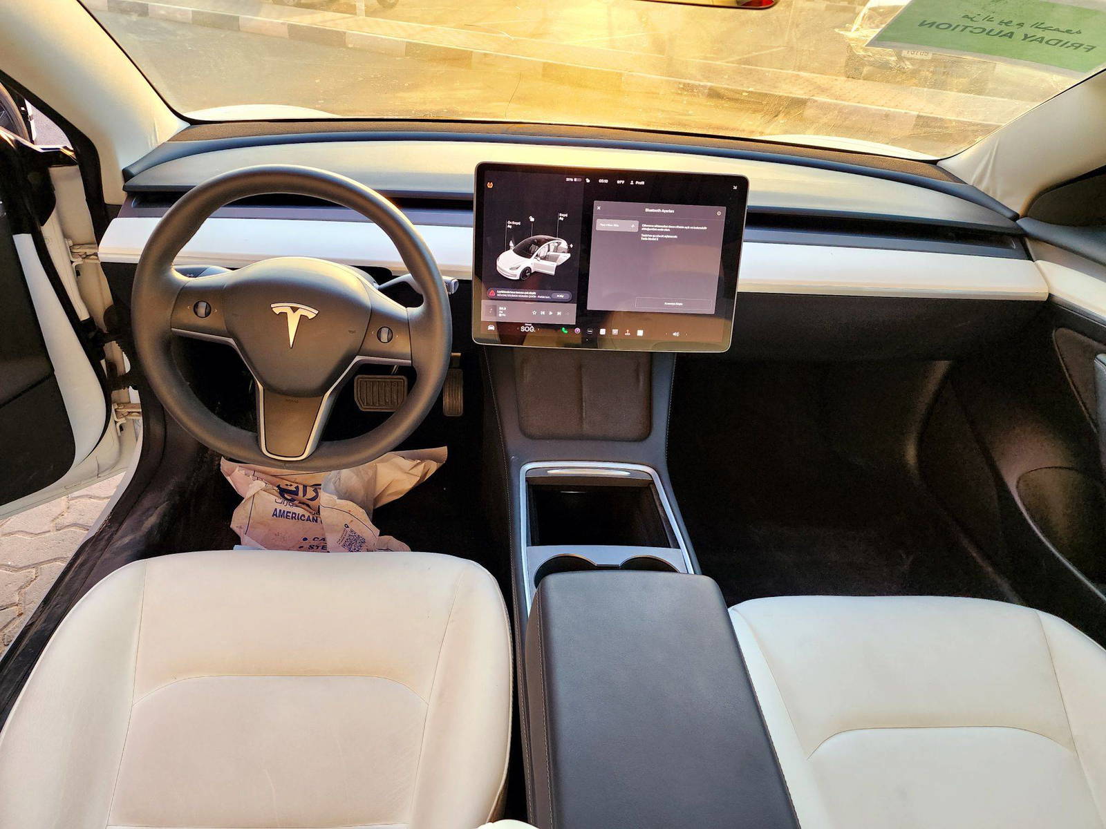 2023 TESLA MODEL 3 — 5421 Miles — Lot EA5PF562123 — Souq - Marhaba Auctions Used Cars - Image 7