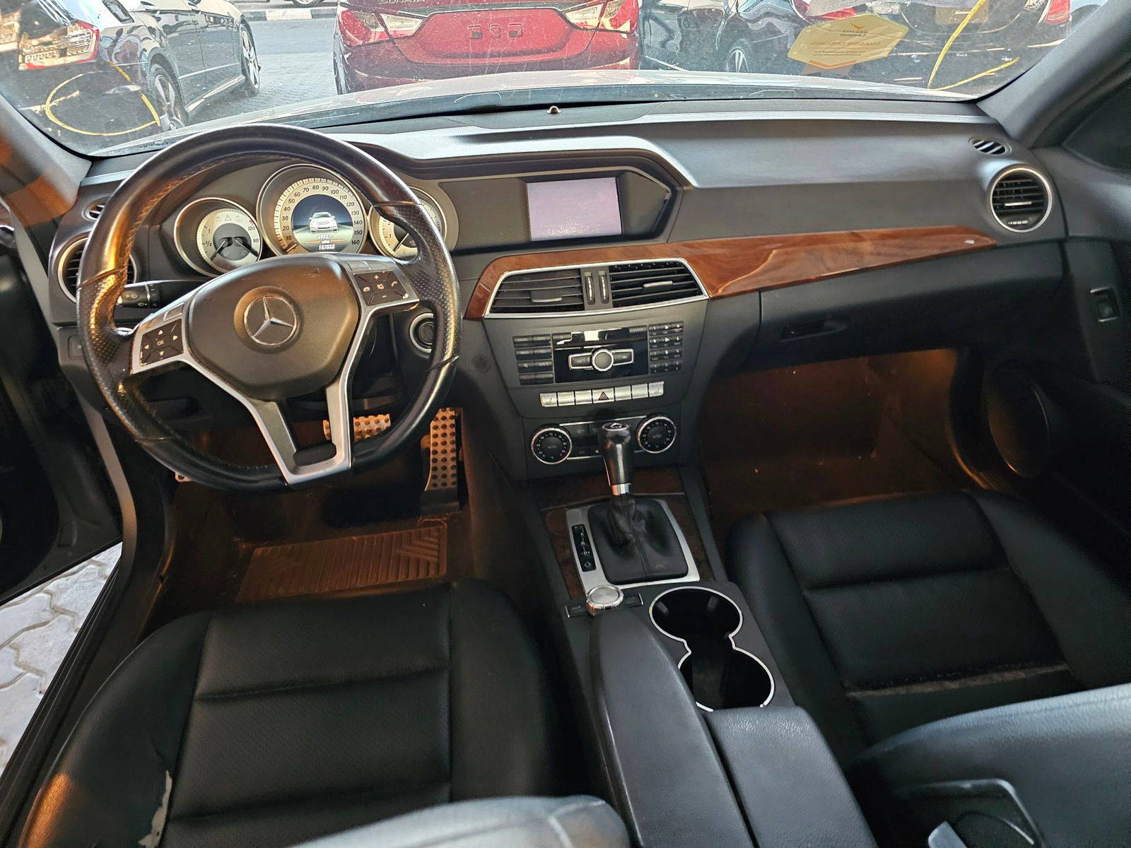2014 MERCEDES BENZ C 250 — 157532 Miles — Lot B7EA932956 — Souq - Marhaba Auctions Used Cars - Image 7
