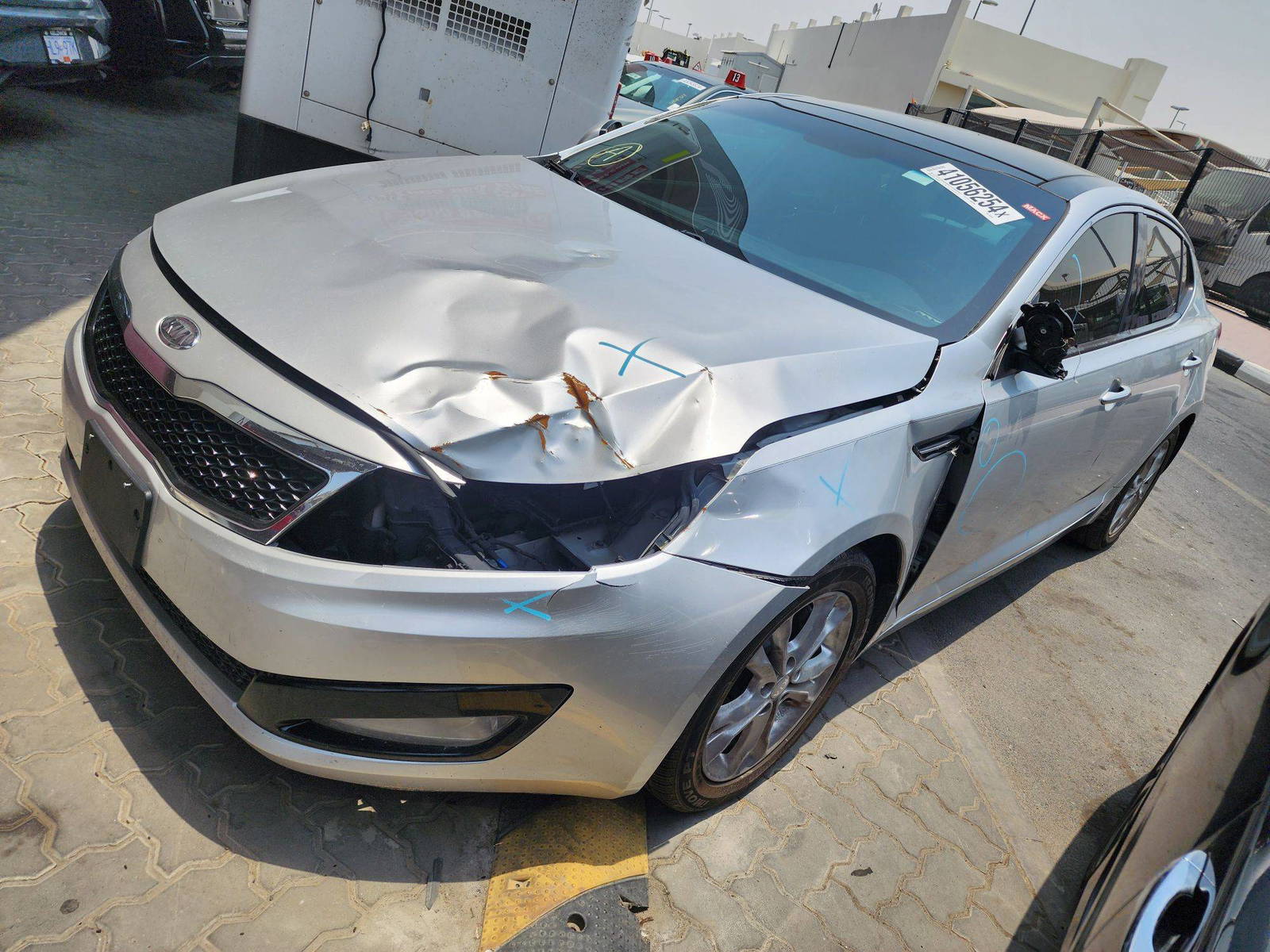 2012 KIA OPTIMA — 285288 Miles — Lot 24835 — Souq - Marhaba Auctions Used Cars - Image 5