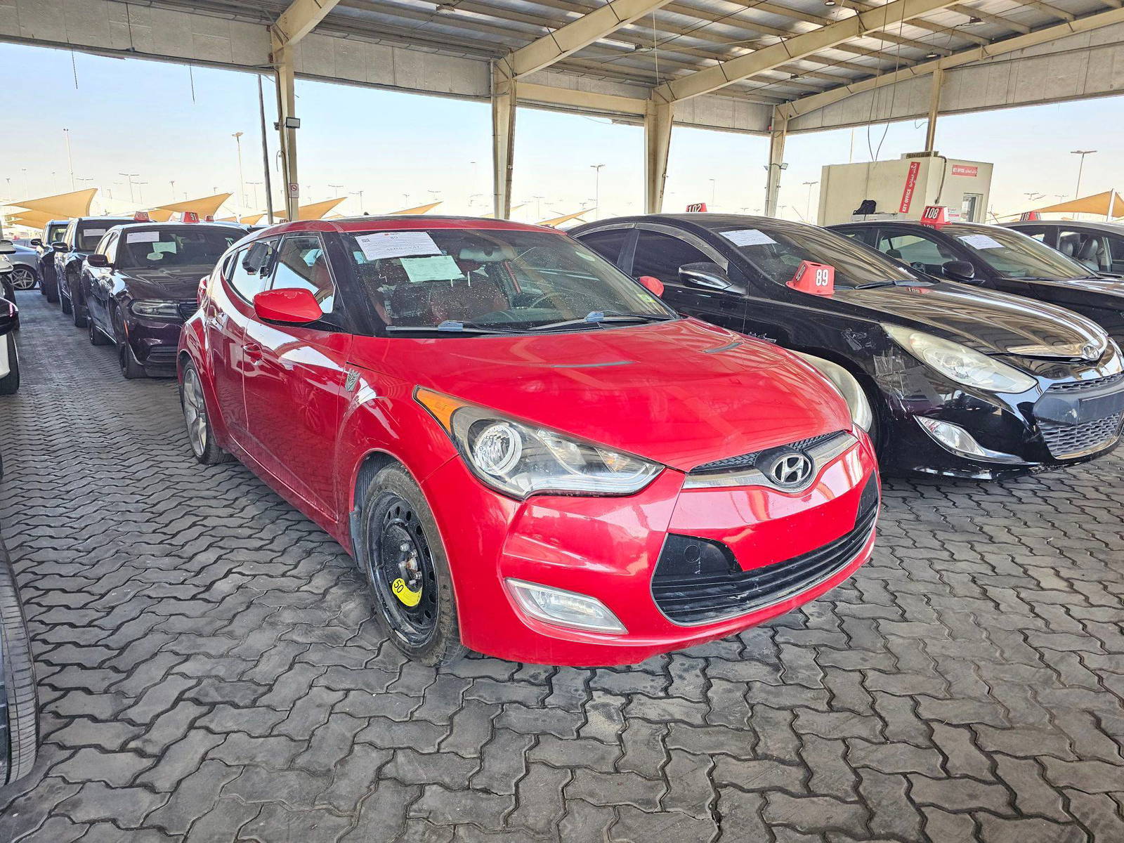 2013 HYUNDAI VELOSTER — 123746 Miles — Lot 142638 — Souq - Marhaba Auctions Used Cars - Image 3