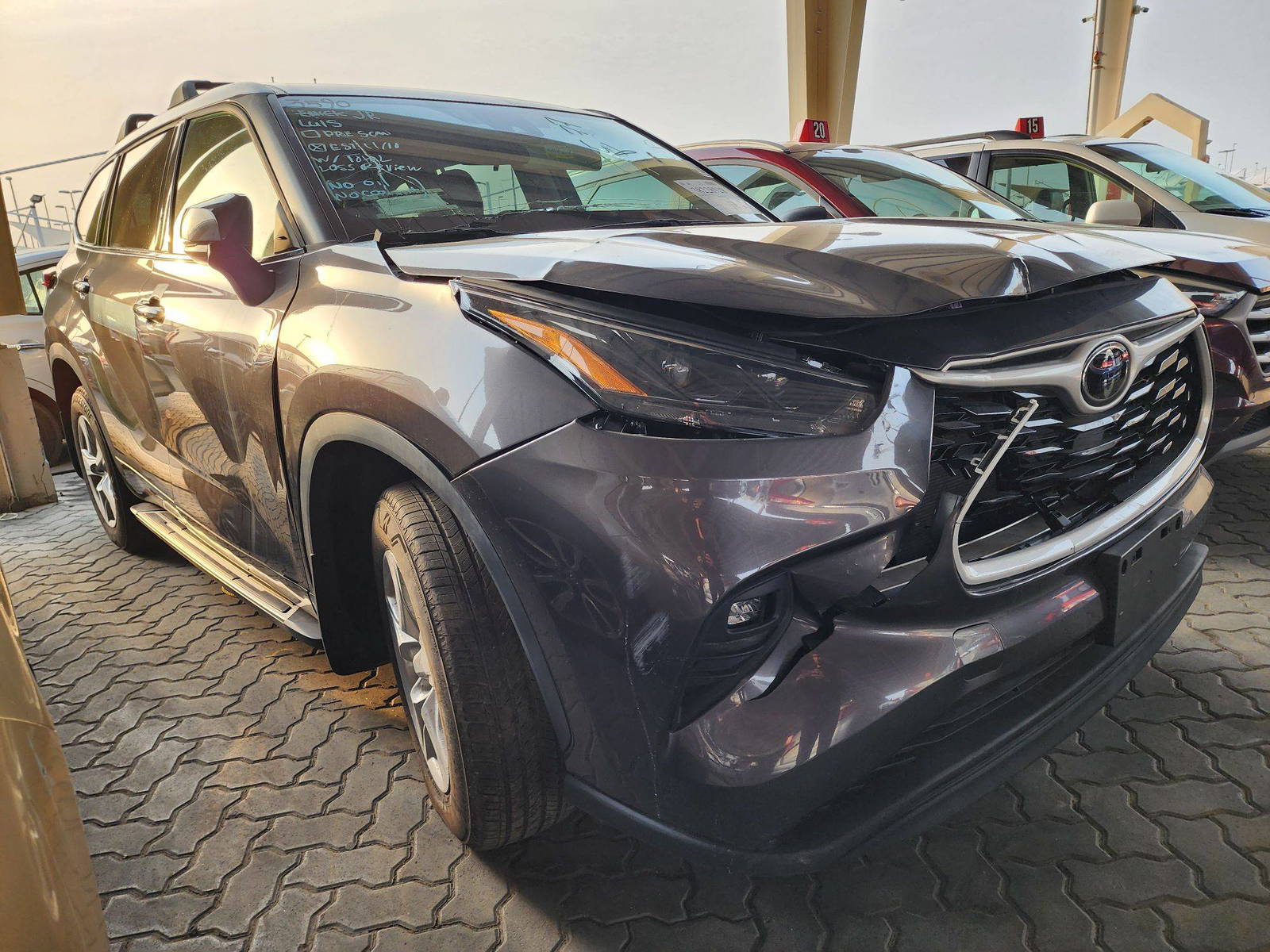 2022 TOYOTA HIGHLANDER — 15834 Miles — Lot 38228928 — Souq - Marhaba Auctions Used Cars - Image 6