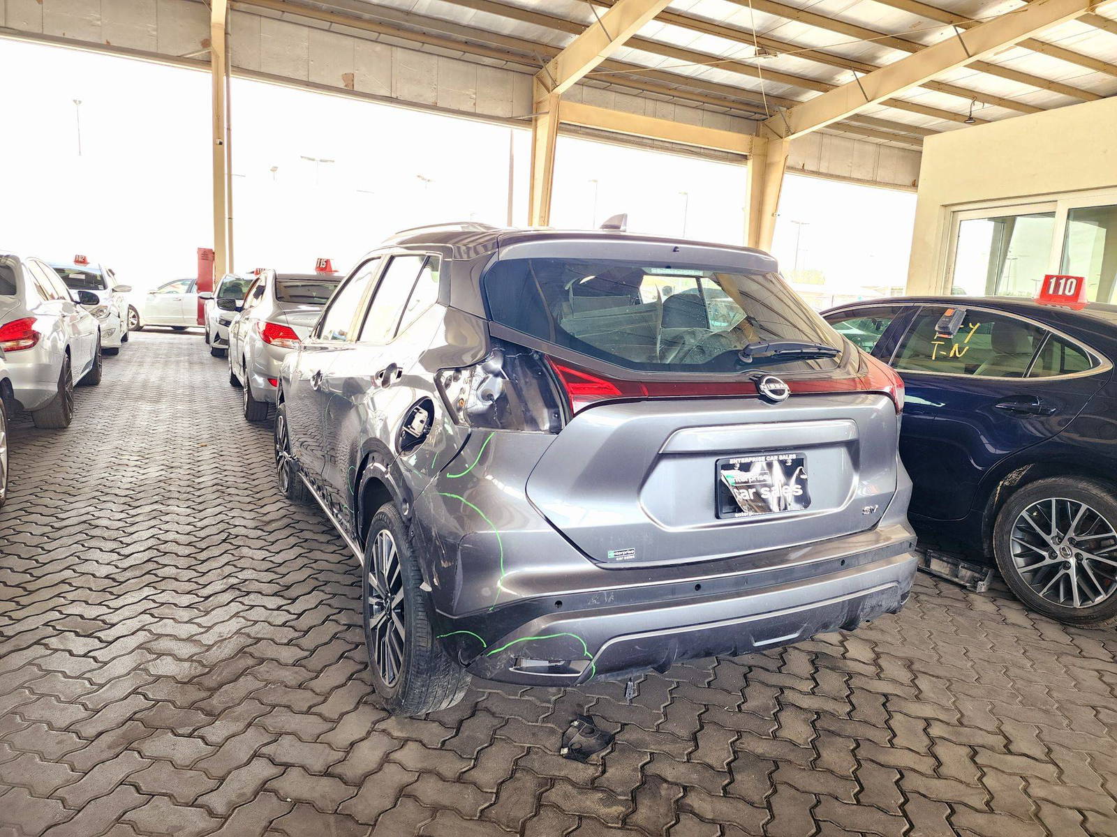 2022 NISSAN KICKS — 64879 Miles — Lot 505333 — Main - Marhaba Auctions Used Cars - Image 3