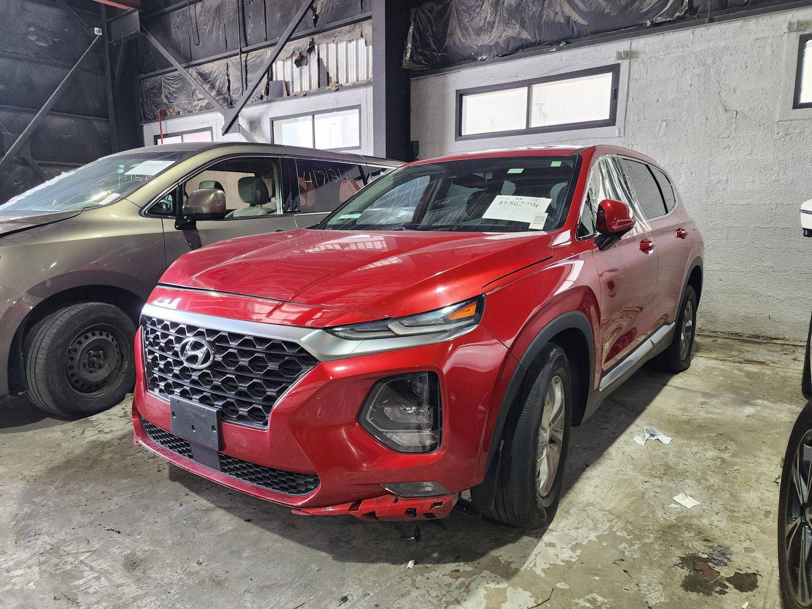 2019 HYUNDAI SANTA FE — 36805 Miles — Lot 41562596 — Al Quoz - Marhaba Auctions Used Cars - Image 3