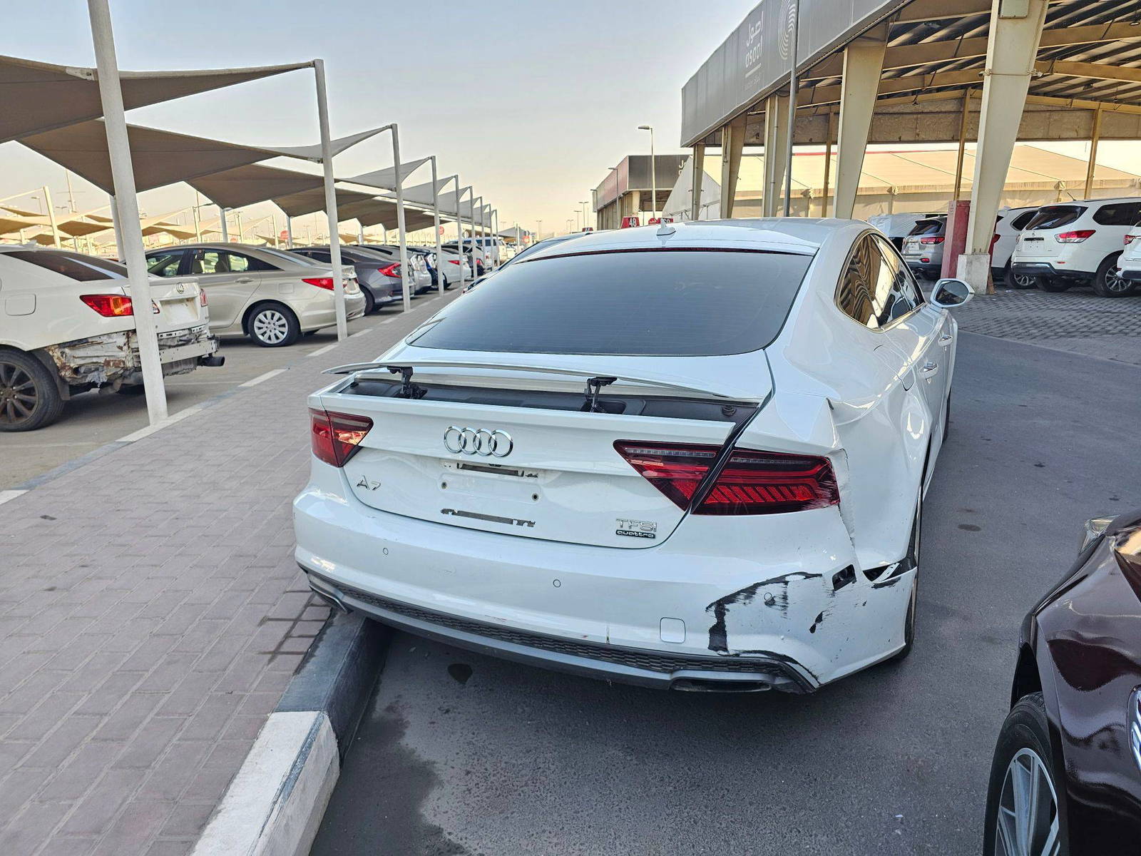 AUDI A7 Sportback 3.0T quattro Prestige 2018 - Marhaba Auction Used Cars - Image 5