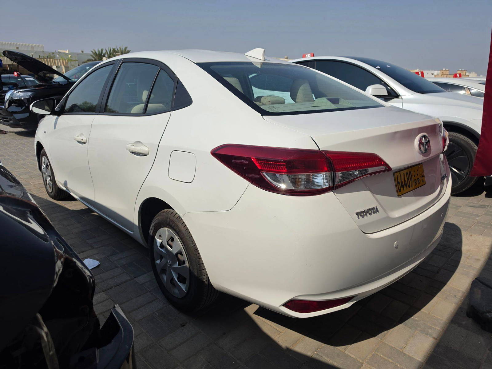 2022 TOYOTA YARIS — 233788 KM — Lot 2157756 - Marhaba Auctions Used Cars - Image 4