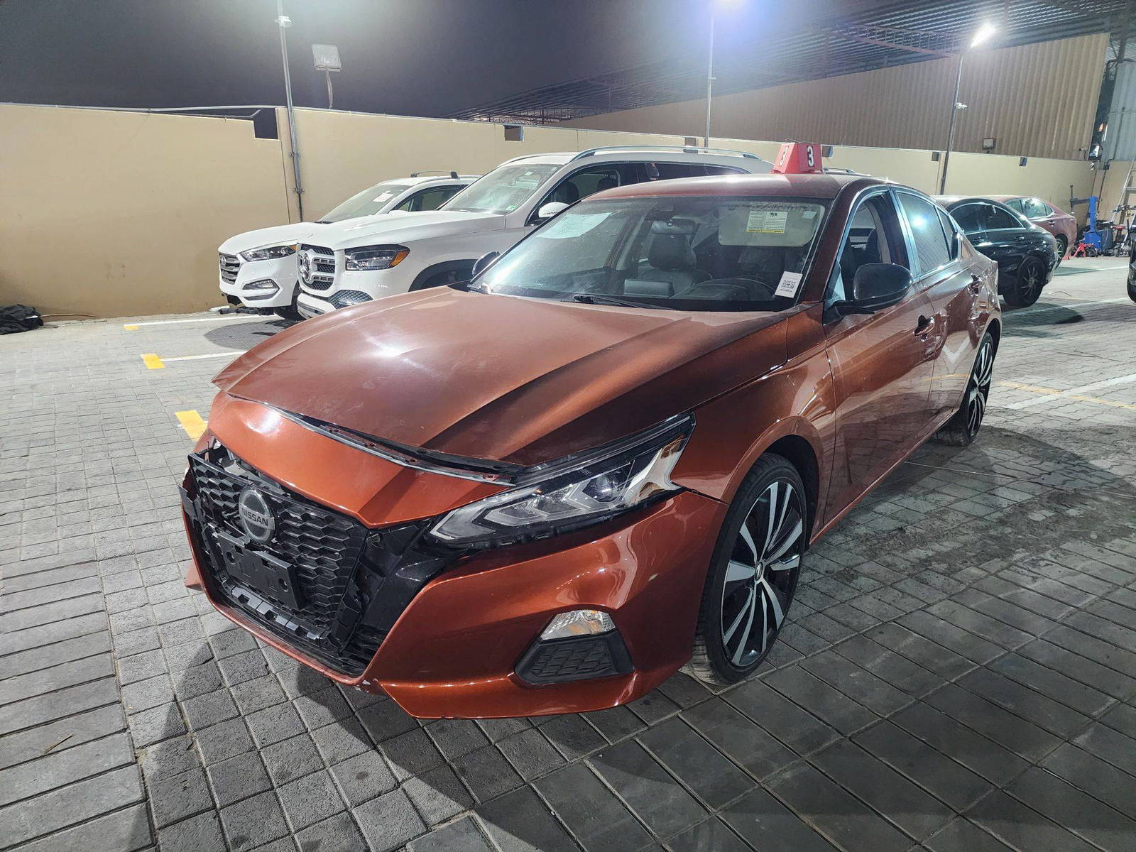 2021 NISSAN ALTIMA — sold — 80758 Miles — Lot 82478055 — Oman Yard - Marhaba Auctions Used Cars - Image 2