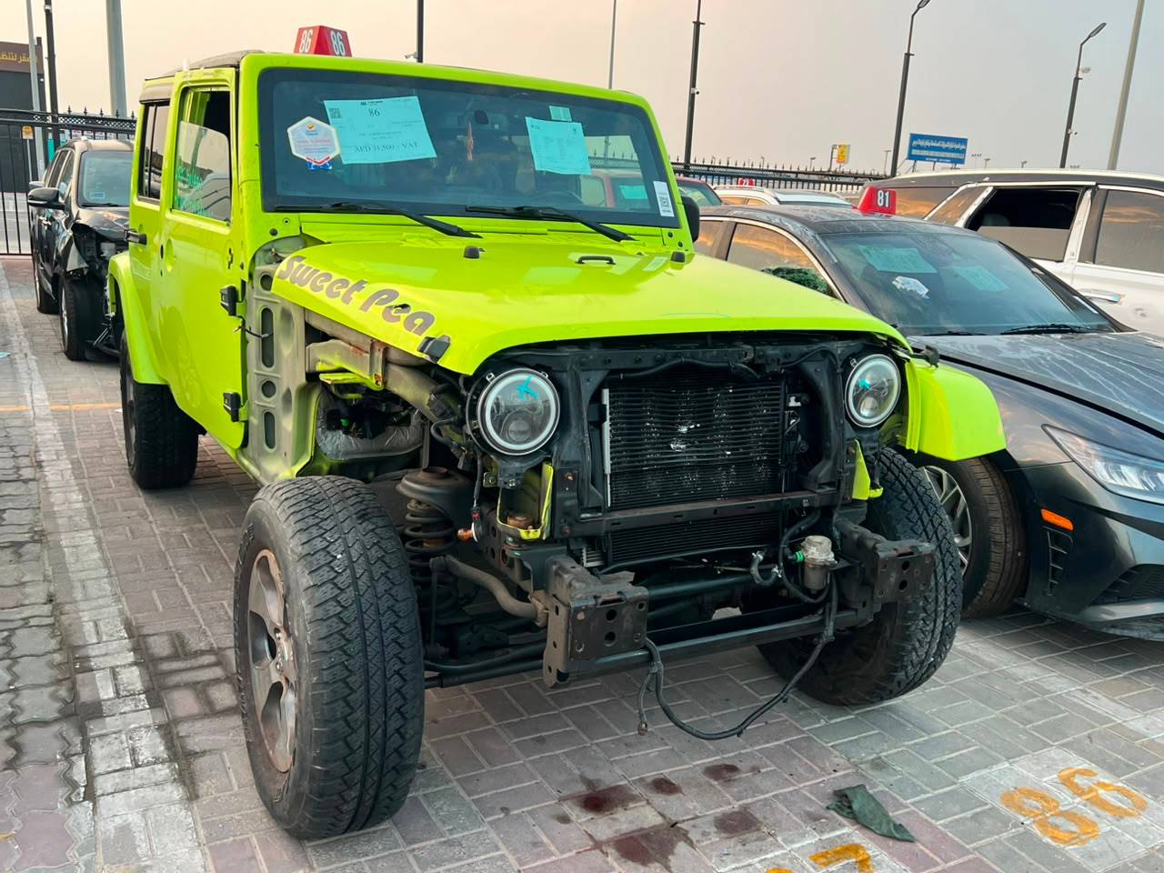 JEEP WRANGLER UNLIMITED SAHARA 2016 - Marhaba Auction Used Cars - Image 8