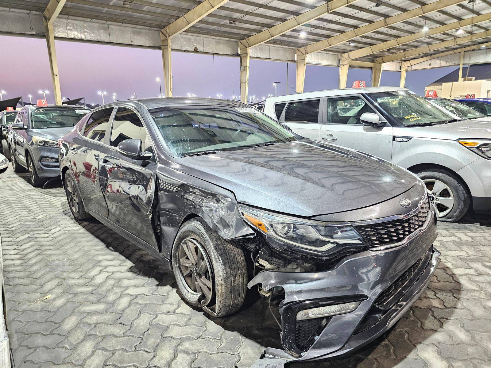 2019 KIA OPTIMA — 79404 Miles — Lot 3KG304878 — Souq - Marhaba Auctions Used Cars - Image 4
