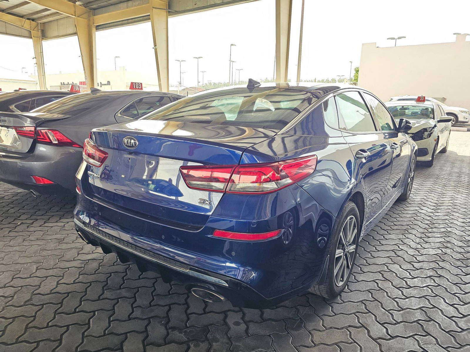 2019 KIA OPTIMA — 150204 Miles — Lot KG299214 — Souq - Marhaba Auctions Used Cars - Image 3