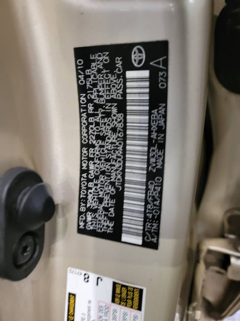 2010 TOYOTA PRIUS — 267778 Miles — Lot 40887128 — Main - Marhaba Auctions Used Cars - Image 10