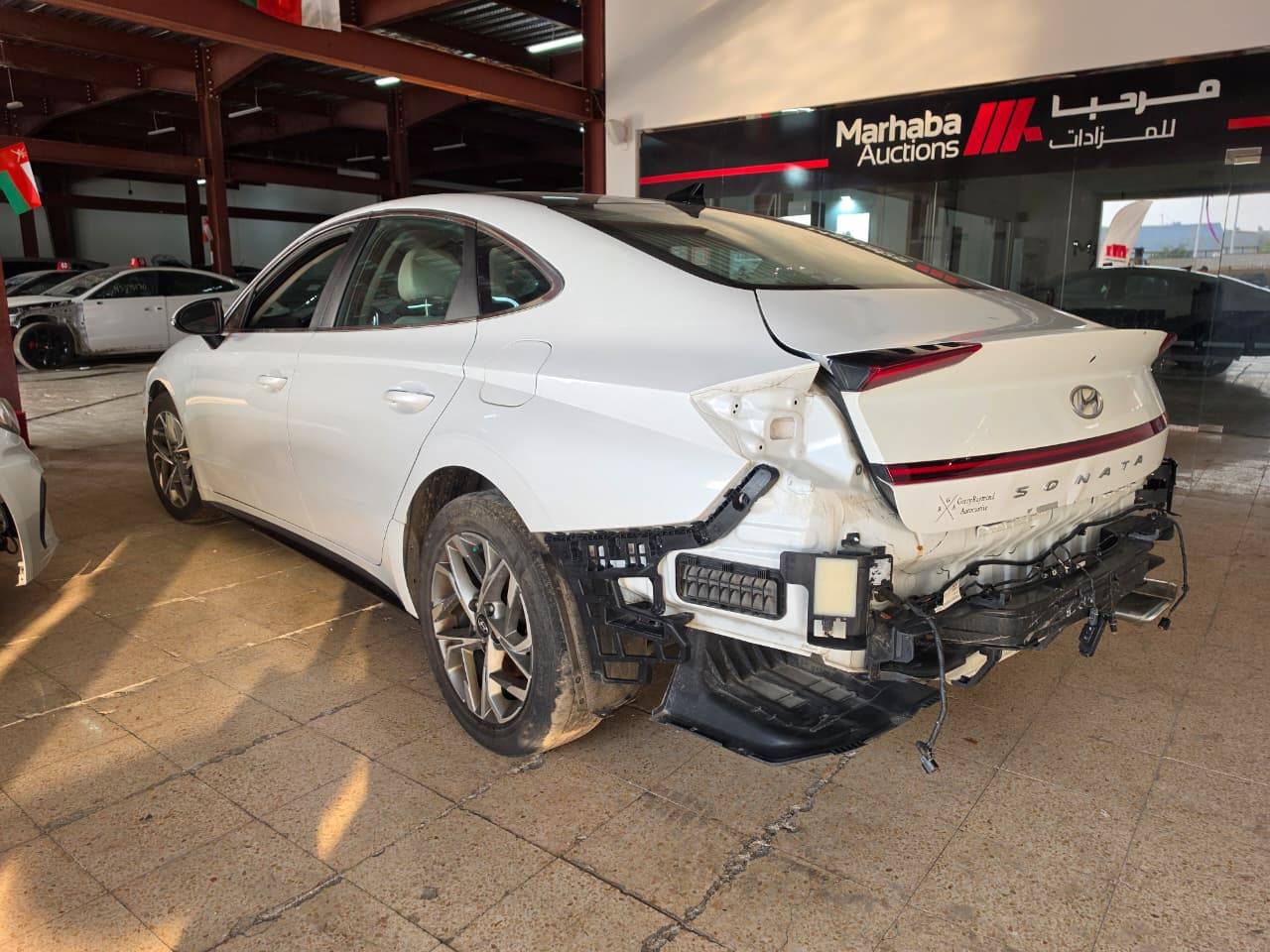 2020 HYUNDAI SONATA — sold — 152679 Miles — Lot 57851826 — Oman Yard - Marhaba Auctions Used Cars - Image 4
