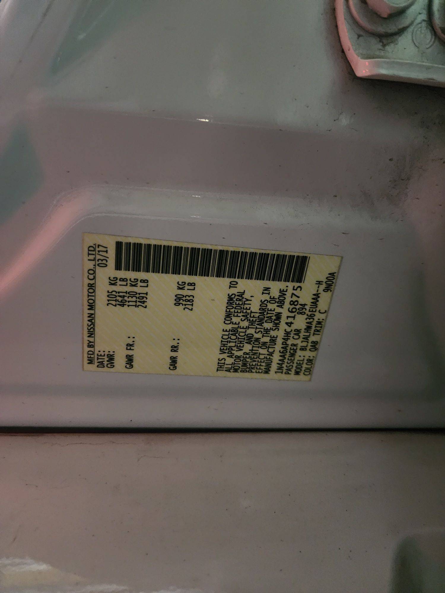 NISSAN MAXIMA 2017 - Marhaba Auction Used Cars - Image 10