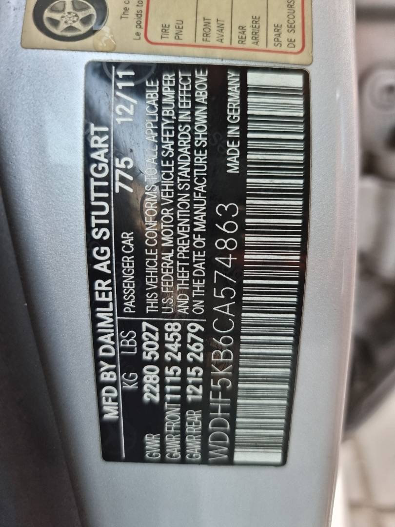 2012 MERCEDES BENZ E 350 — 205335 Miles — Lot A574863 — Souq - Marhaba Auctions Used Cars - Image 10