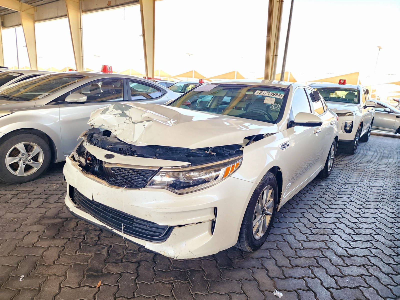 2018 KIA OPTIMA — 95475 Miles — Lot 2J5216145 — Souq - Marhaba Auctions Used Cars - Image 5