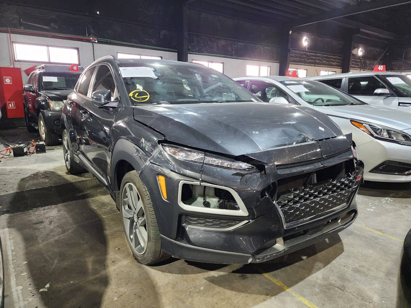 2019 HYUNDAI KONA — 137899 Miles — Lot KU356991 — Main - Marhaba Auctions Used Cars - Image 4