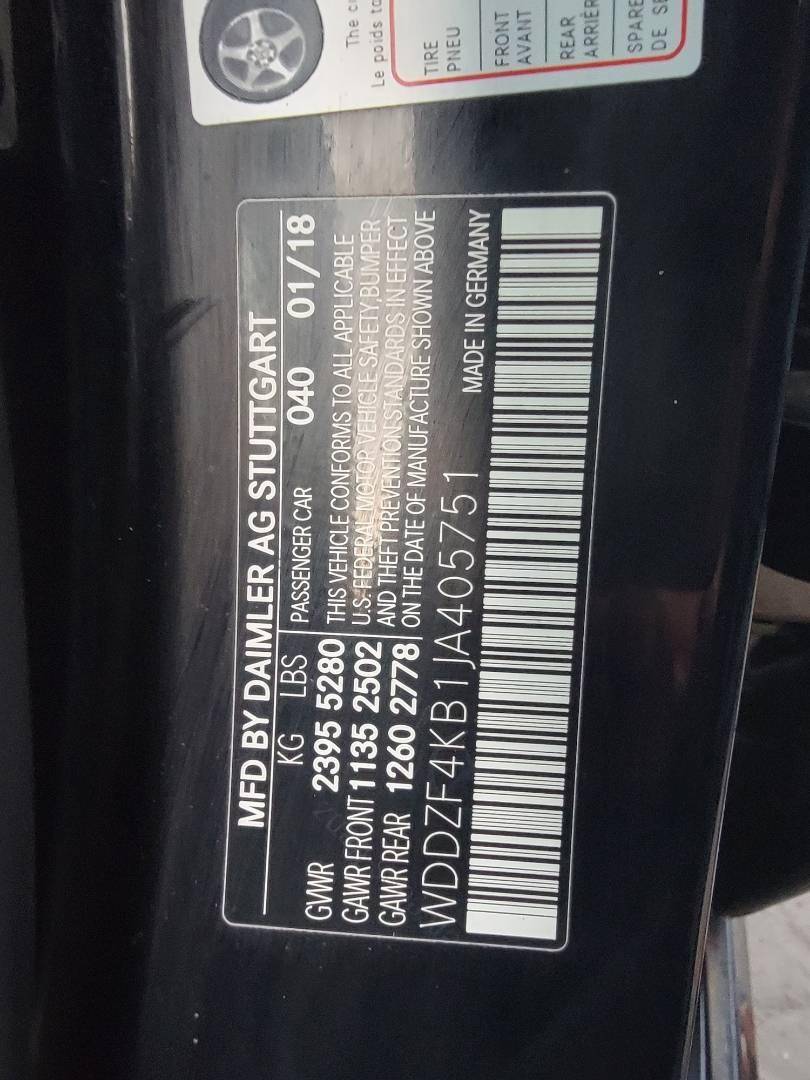 2018 MERCEDES BENZ E-300 — 78763 Miles — Lot A405751 — Main - Marhaba Auctions Used Cars - Image 11