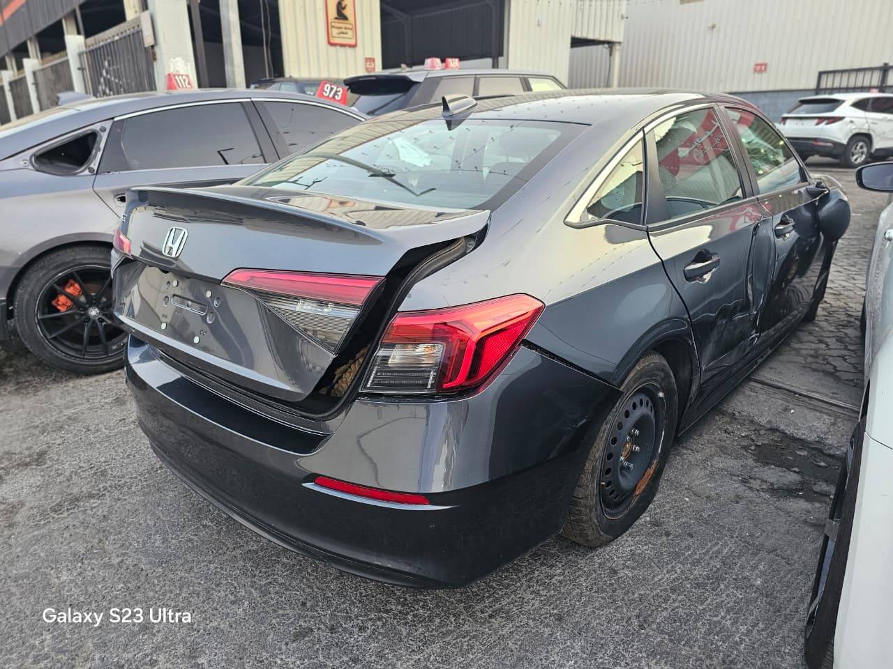 2023 HONDA CIVIC — 31542 KM — Lot 103544 — Al Surrah - Marhaba Auctions Used Cars - Image 5