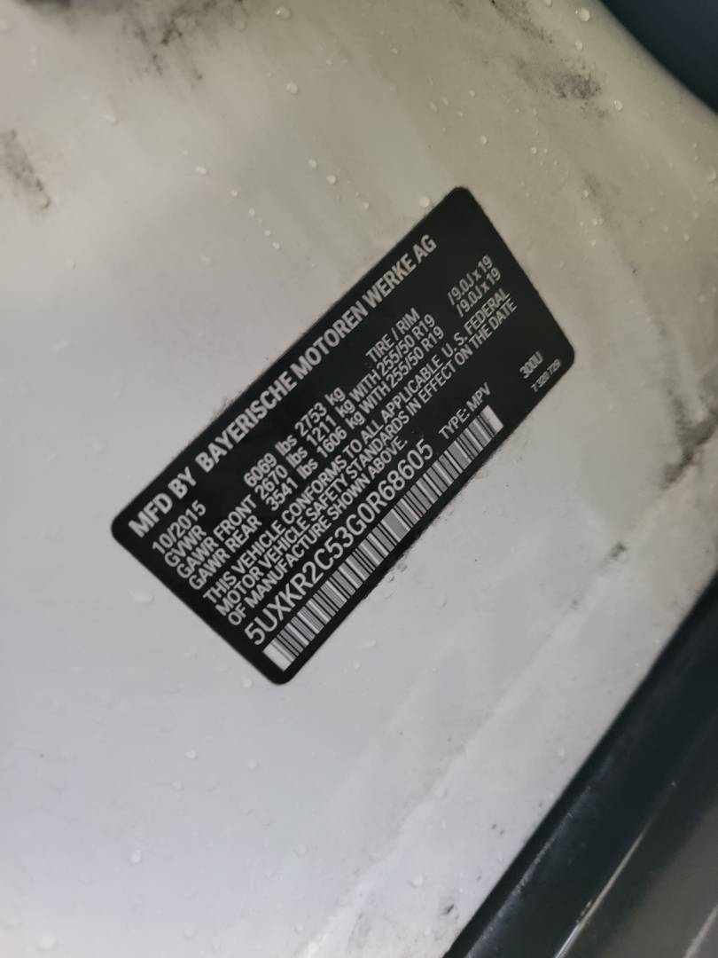 2016 BMW X5 SDRIVE35I — 166736 Miles — Lot G0R68605 — Main - Marhaba Auctions Used Cars - Image 10