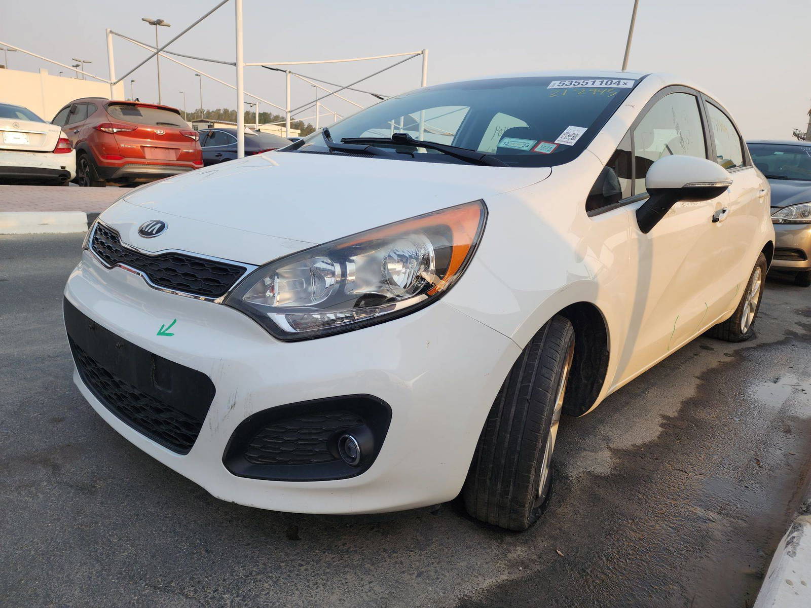 2013 KIA RIO — 118871 Miles — Lot 12945 — Souq - Marhaba Auctions Used Cars - Image 8