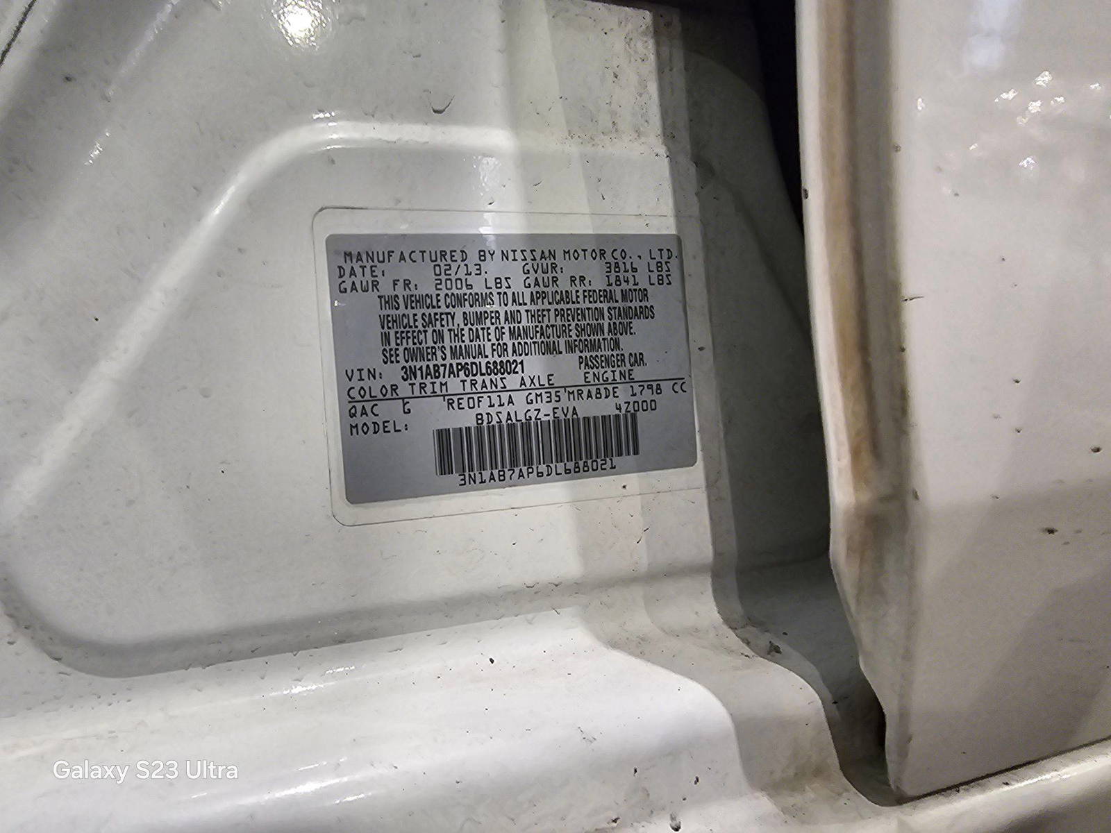 NISSAN SENTRA 2013 - Marhaba Auction Used Cars - Image 9