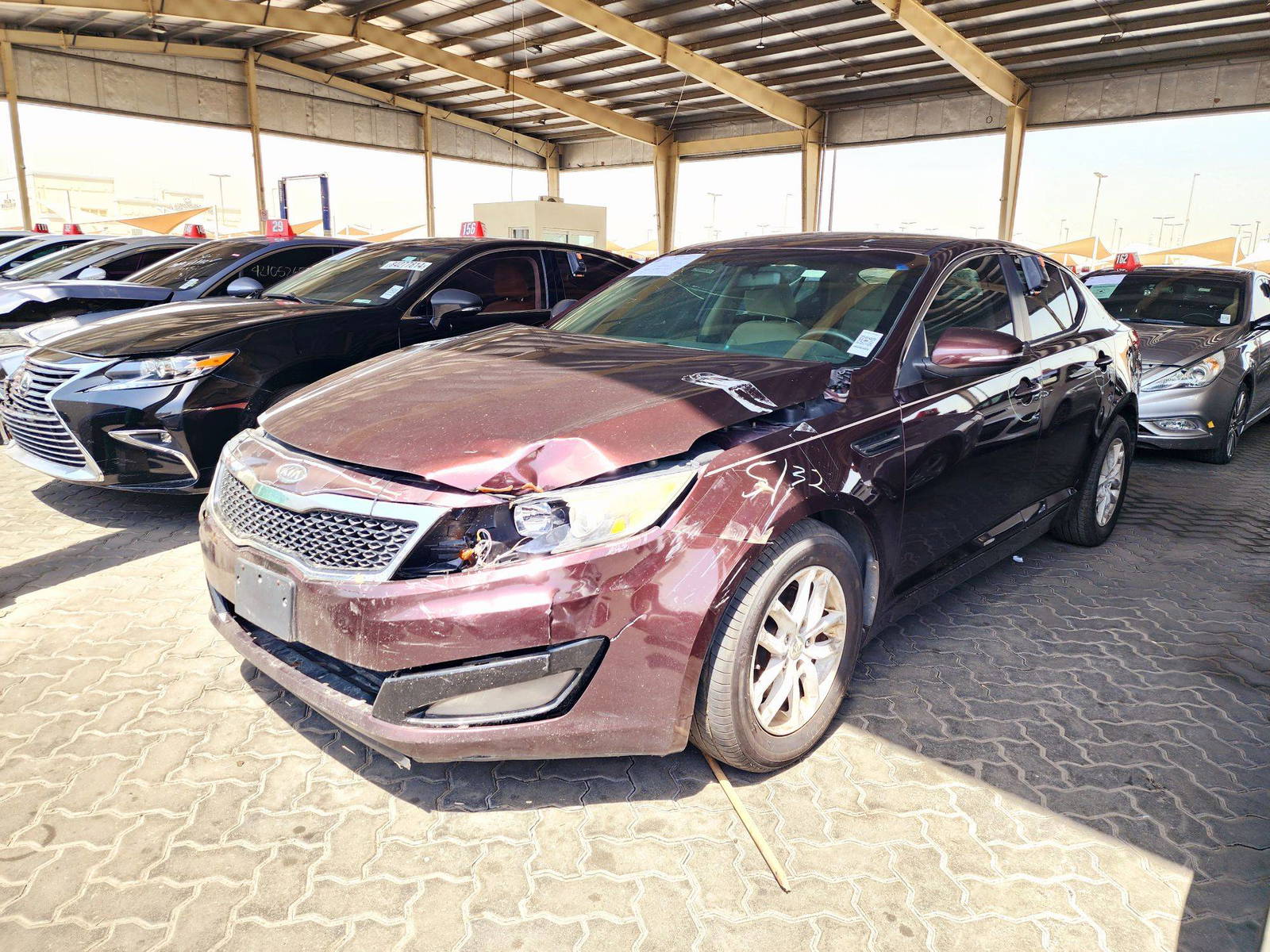2012 KIA OPTIMA — 233935 Miles — Lot CG038356 — Souq - Marhaba Auctions Used Cars - Image 5