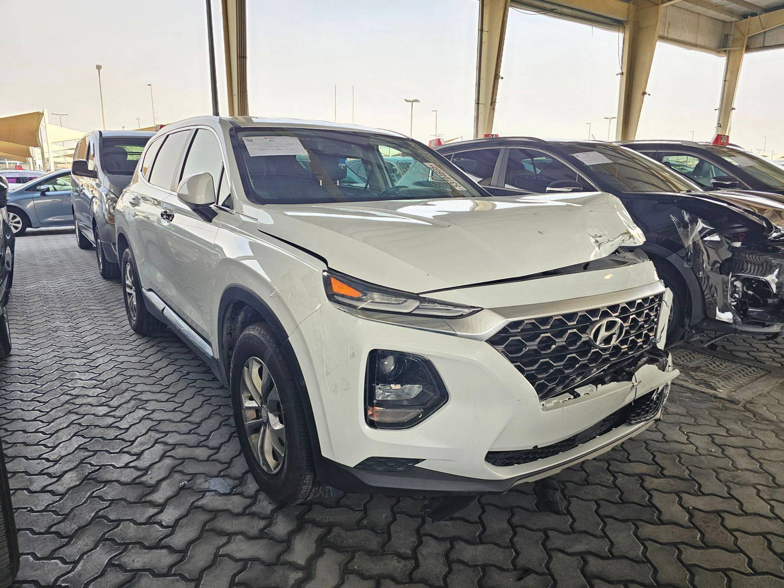 2020 HYUNDAI SANTA FE — 112620 Miles — Lot 91613 — Souq - Marhaba Auctions Used Cars - Image 4