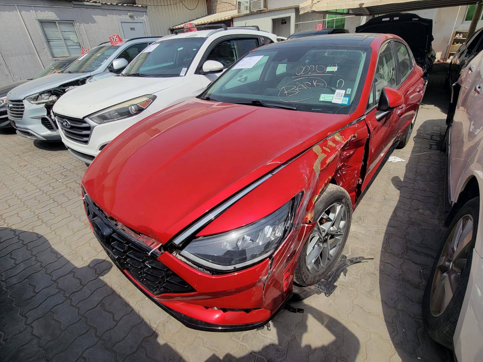 2020 HYUNDAI SONATA — 52662 Miles — Lot 002019 — Main - Marhaba Auctions Used Cars - Image 4
