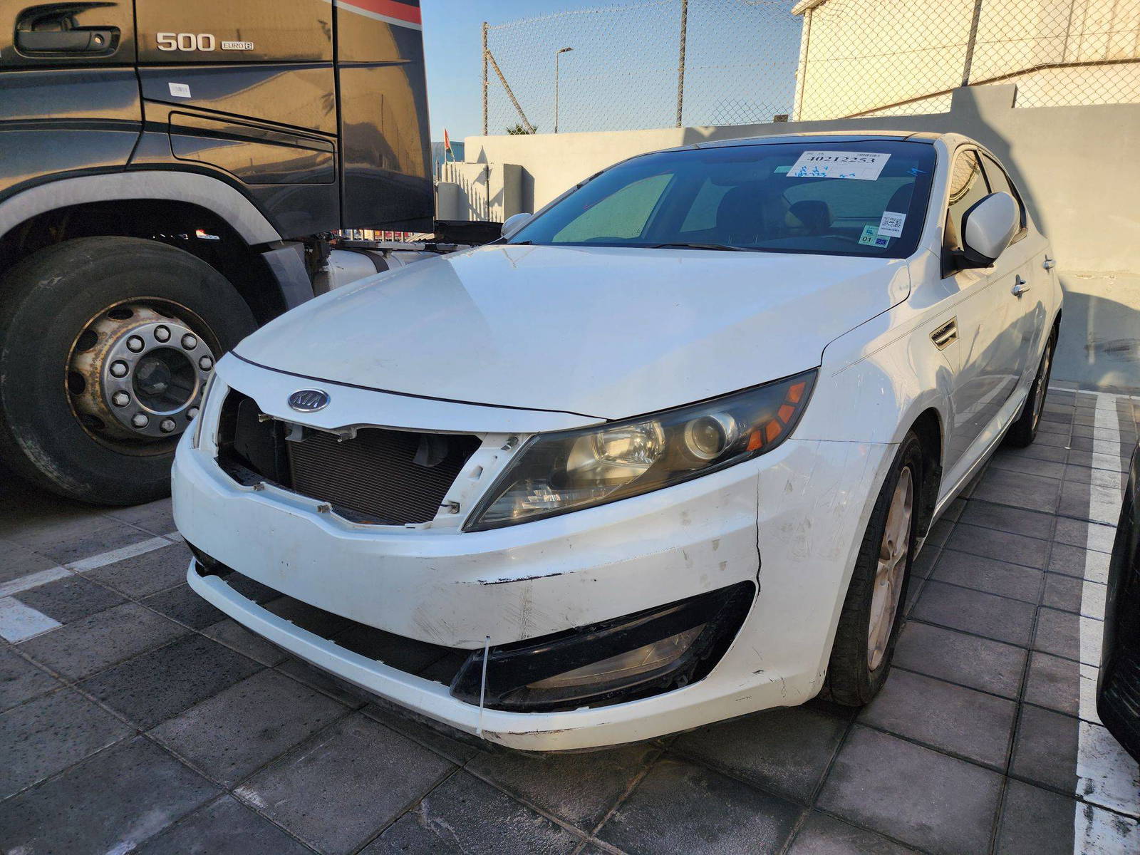 2012 KIA OPTIMA — 182723 Miles — Lot 40212253 — Al Quoz - Marhaba Auctions Used Cars - Image 3
