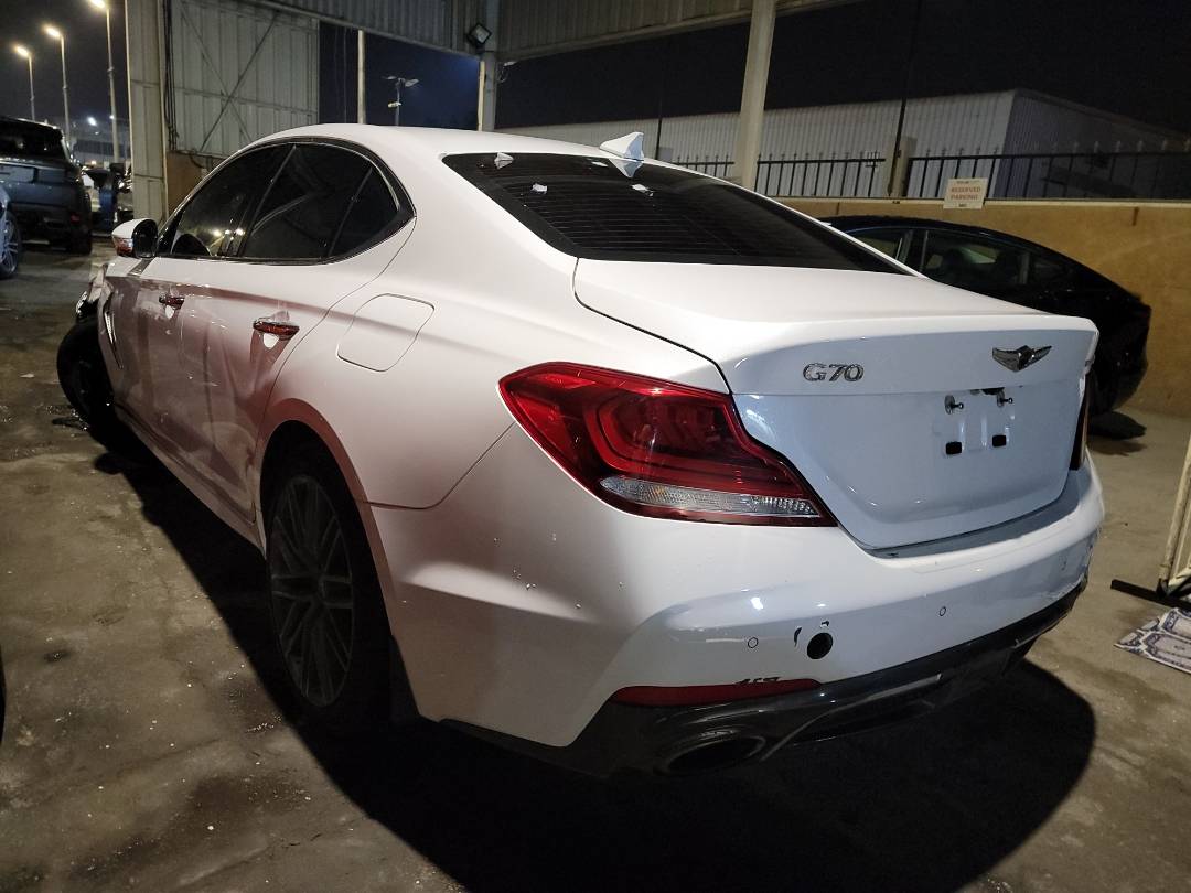 2019 GENESIS G70 — 122465 Miles — Lot 16731 — Souq - Marhaba Auctions Used Cars - Image 3