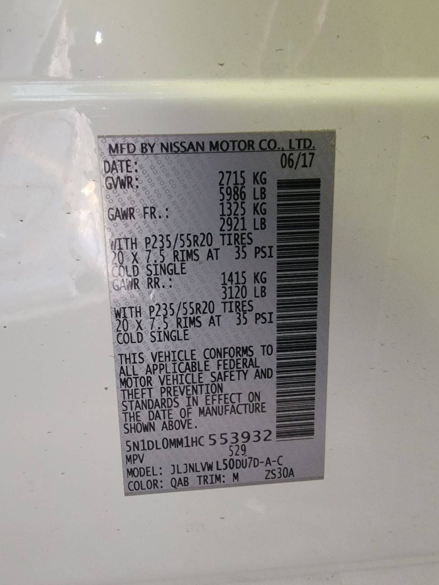 INFINITI QX60 2017 - Marhaba Auction Used Cars - Image 11