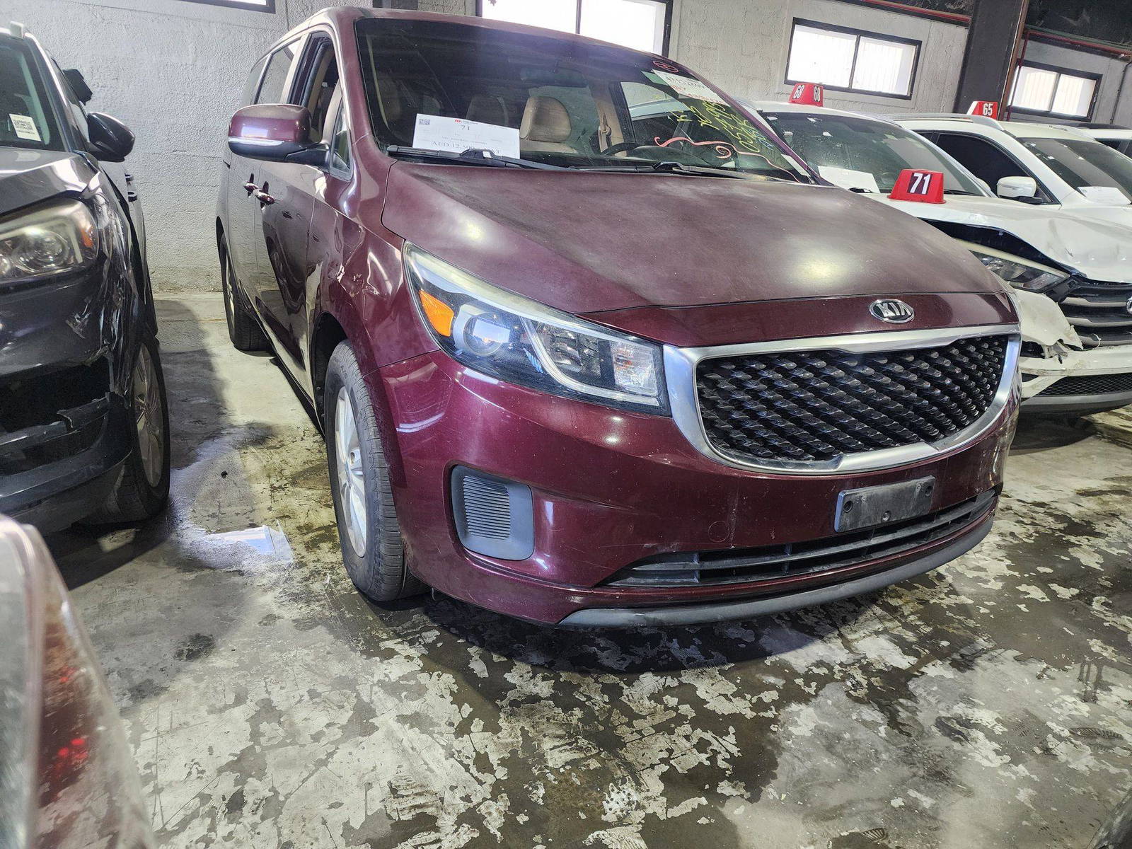 2015 KIA SEDONA — 138476 Miles — Lot 43132809 — Al Quoz - Marhaba Auctions Used Cars - Image 3