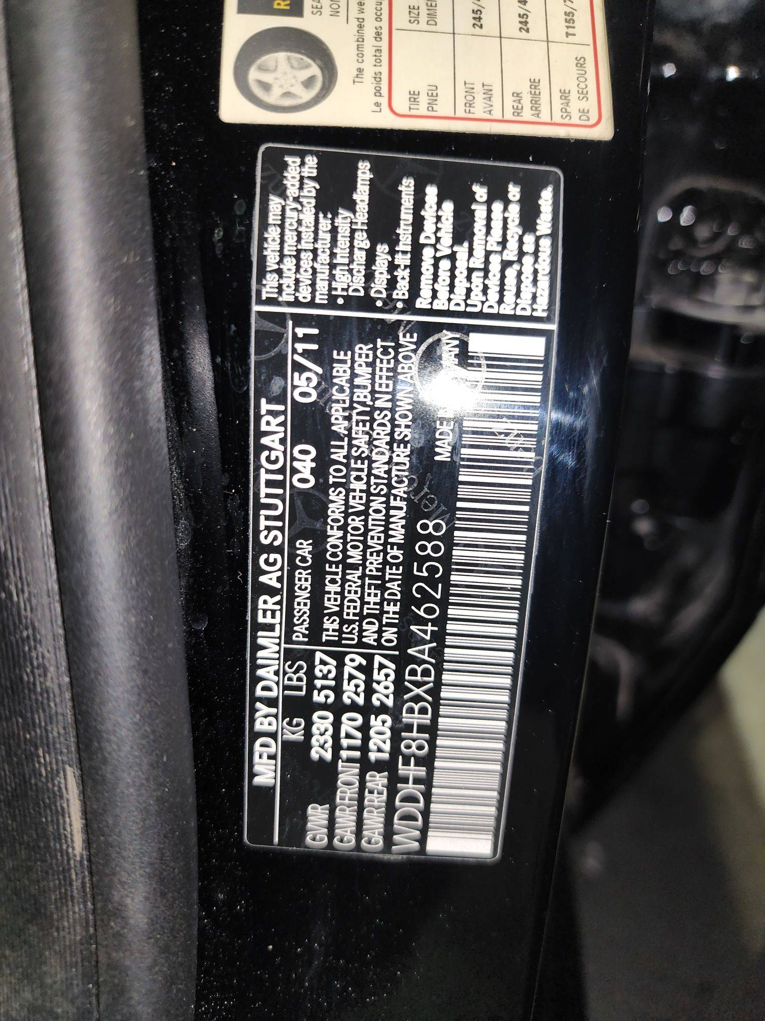 MERCEDES BENZ E 350 2011 - Marhaba Auction Used Cars - Image 11