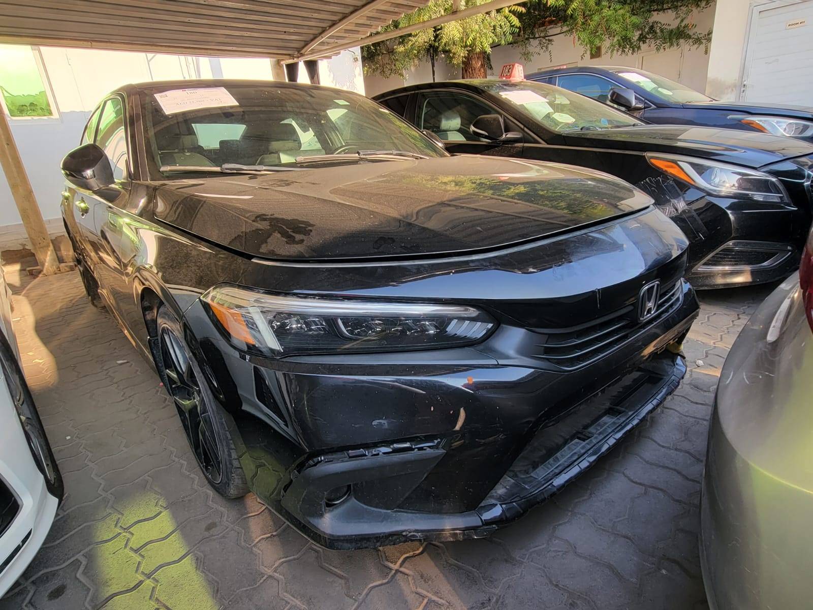 2022 HONDA CIVIC — sold — 98181 KM — Lot 98,181 — Main - Marhaba Auctions Used Cars - Image 4