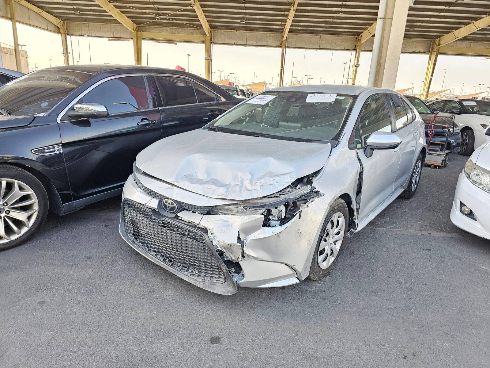 2021 TOYOTA COROLLA — sold — 112706 Miles — Lot 0MP192244 — Souq - Marhaba Auctions Used Cars - Image 4