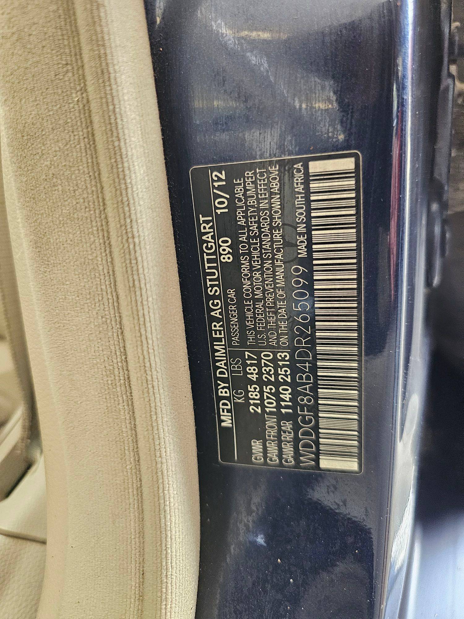 MERCEDES BENZ C300 2013 - Marhaba Auction Used Cars - Image 8