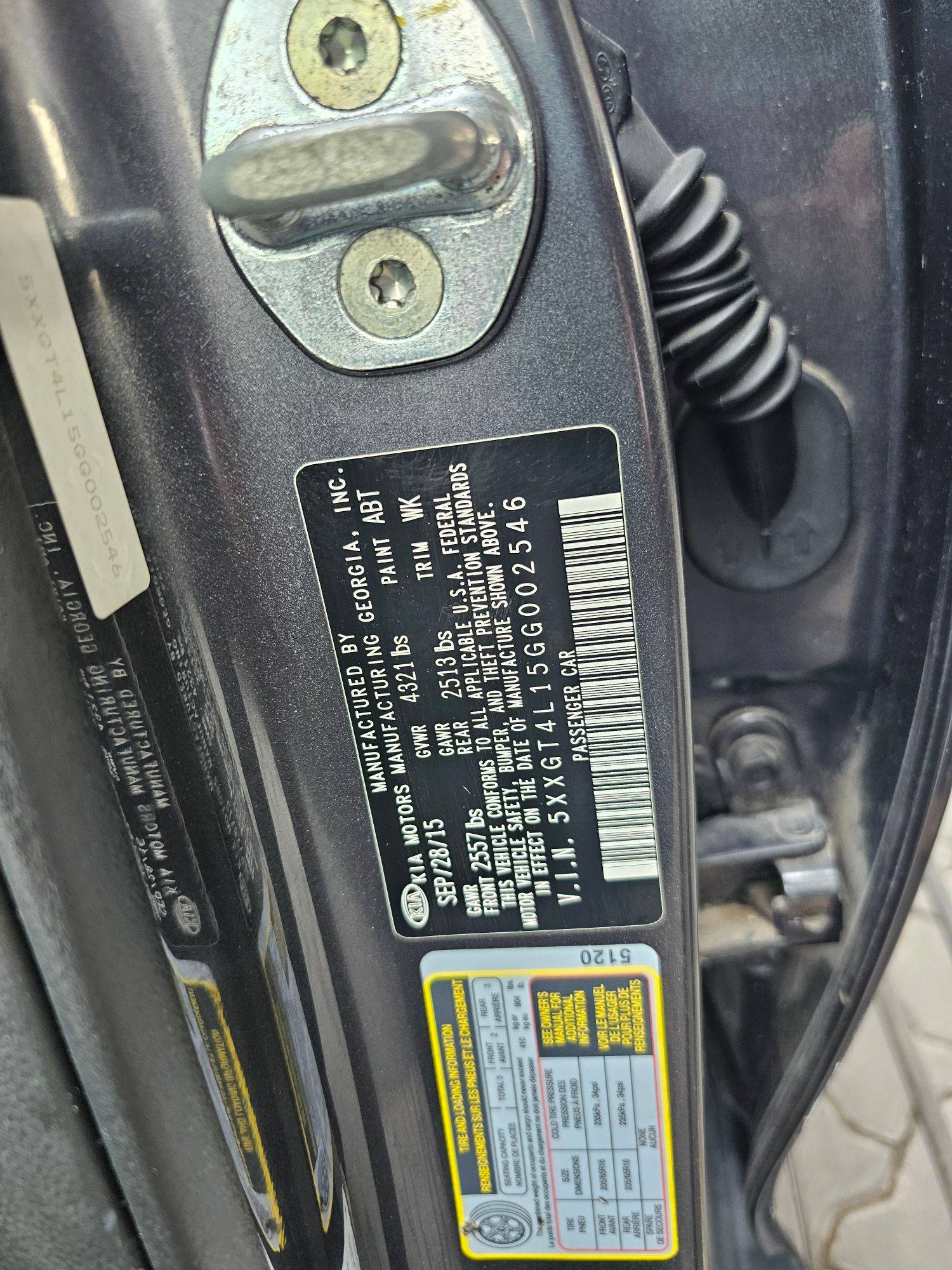 KIA OPTIMA 2016 - Marhaba Auction Used Cars - Image 9