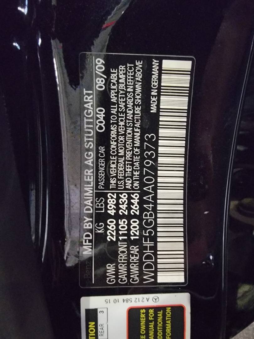 2010 MERCEDES BENZ E 350 — 165019 Miles — Lot 41903504 - Marhaba Auctions Used Cars - Image 9