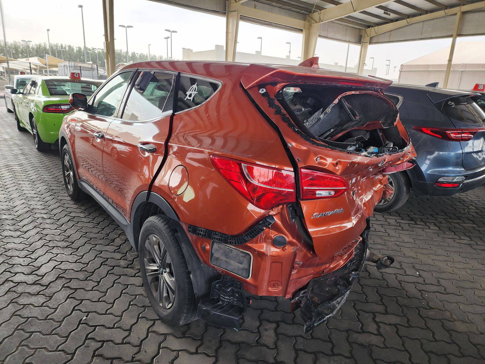 2015 HYUNDAI SANTA FE SPORT — 144828 Miles — Lot 4525 - Marhaba Auctions Used Cars - Image 4