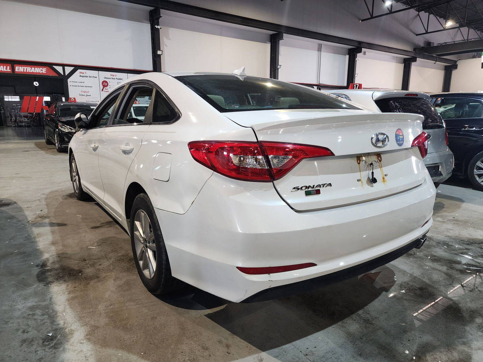2015 HYUNDAI SONATA — 153417 Miles — Lot 014401 — Al Quoz - Marhaba Auctions Used Cars - Image 10