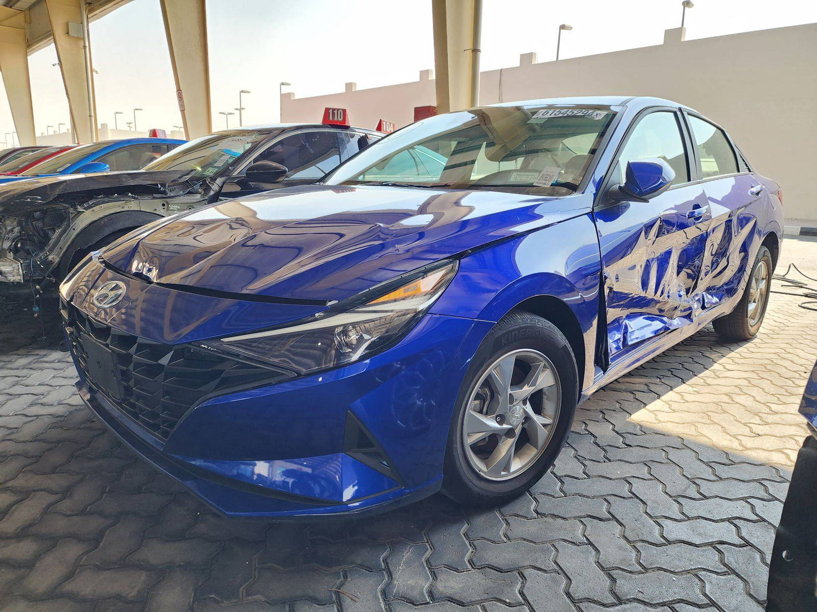 2022 HYUNDAI ELANTRA — 17670 Miles — Lot 61545294 — Souq - Marhaba Auctions Used Cars - Image 3