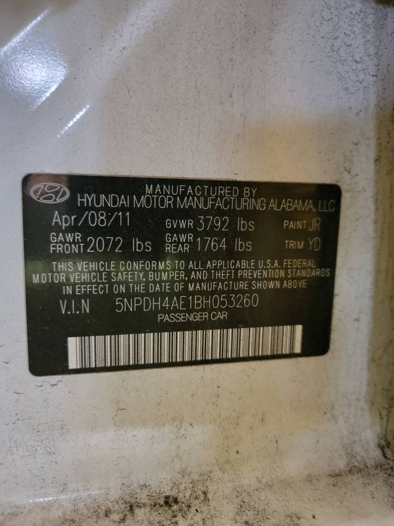 2011 HYUNDAI ELANTRA — 161875 Miles — Lot 39160814 - Marhaba Auctions Used Cars - Image 9