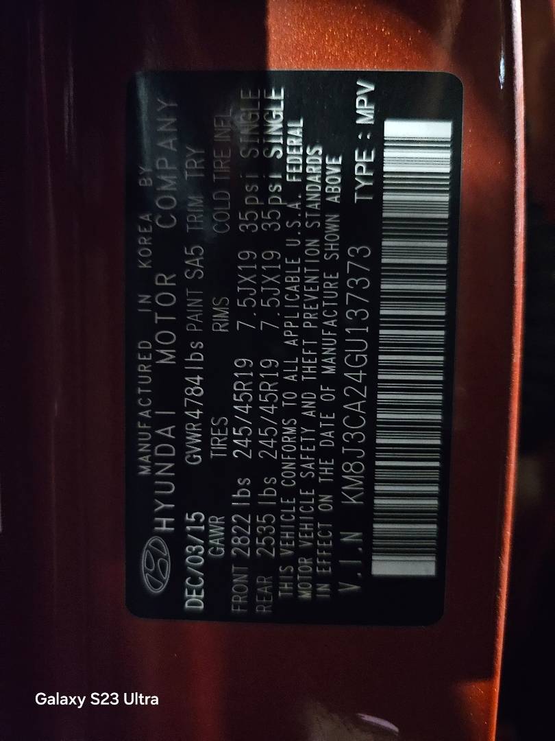 HYUNDAI TUCSON 2016 - Marhaba Auction Used Cars - Image 11