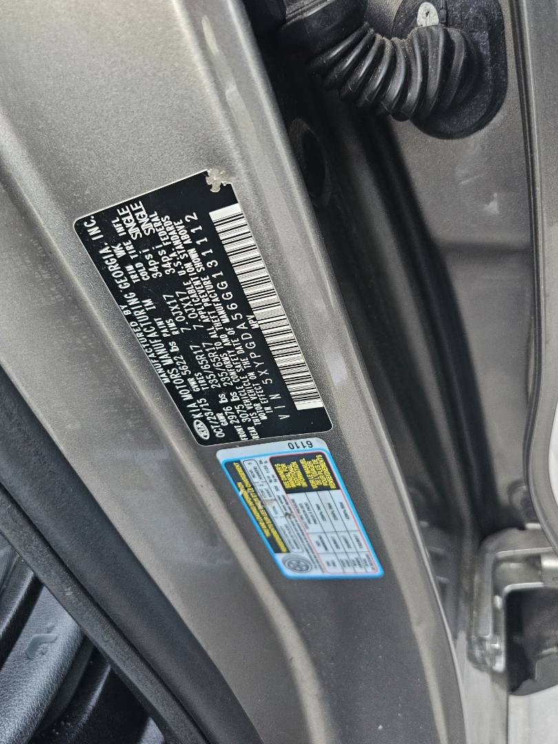 KIA SORENTO 2016 - Marhaba Auction Used Cars - Image 8