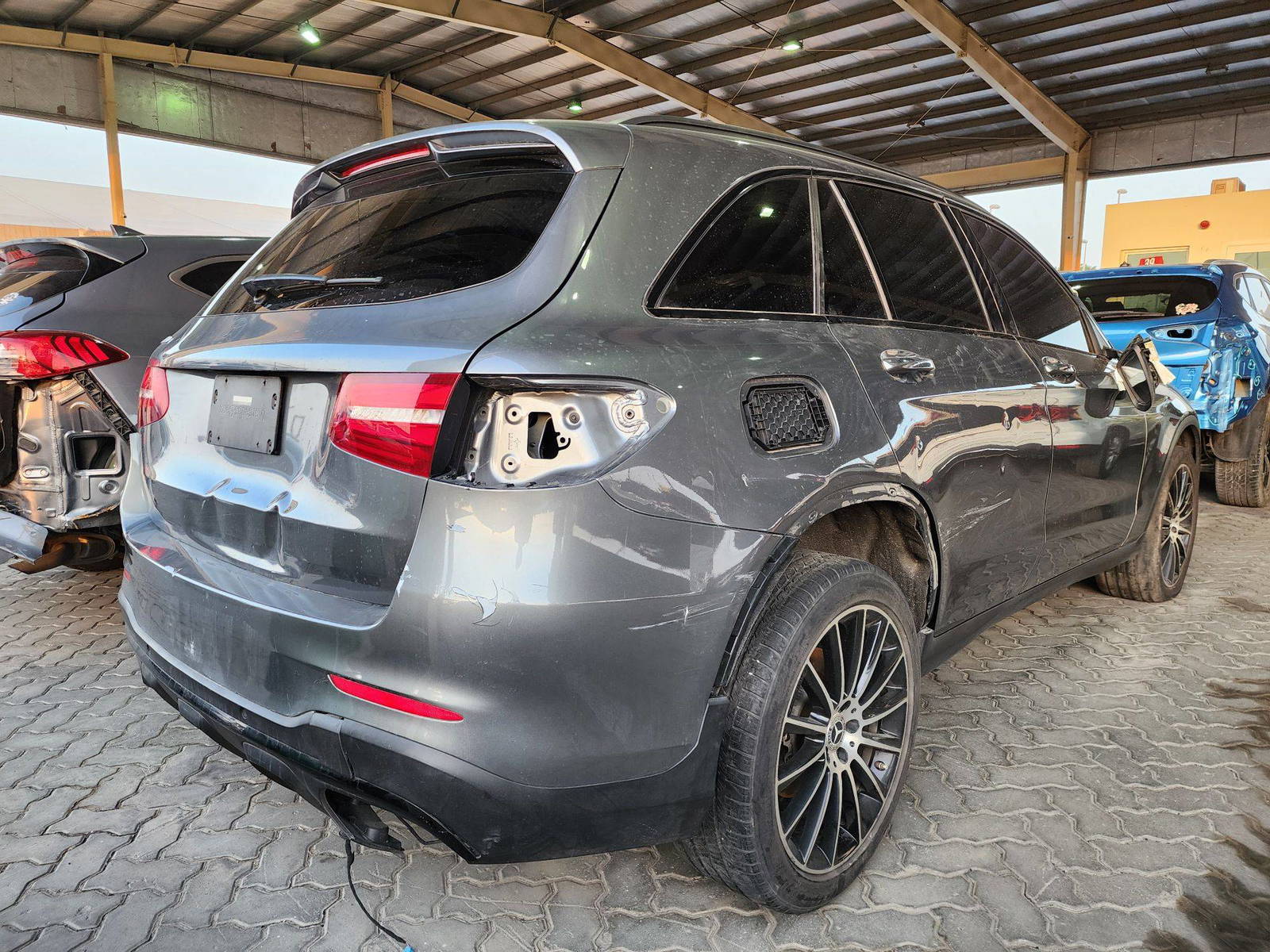 2017 MERCEDES BENZ GLC-300 — 89249 Miles — Lot 39327774 — Main - Marhaba Auctions Used Cars - Image 3