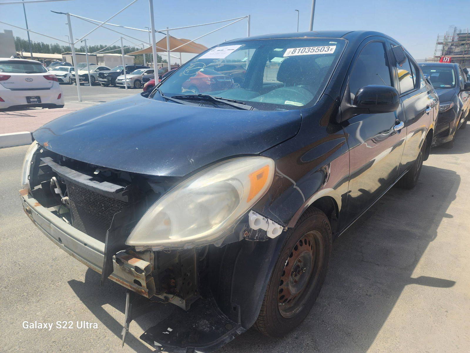 2013 NISSAN VERSA — 128562 Miles — Lot 81035503 - Marhaba Auctions Used Cars - Image 4